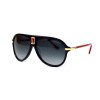 Burberry сонцезахисні окуляри 11959 чорні з чорною лінзою 