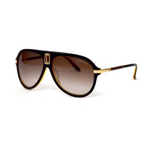 Burberry сонцезащитные очки 11960 чёрные с коричневой линзой 