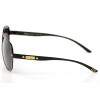 Cartier сонцезащитные очки 9498 чёрные с чёрной линзой 