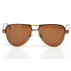 Cartier сонцезахисні окуляри 9500 бронзові з коричневою лінзою 