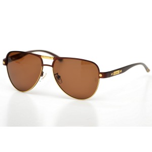 Cartier сонцезащитные очки 9500 бронзовые с коричневой линзой 