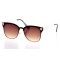 Женские сонцезащитные очки 10161 золотые с коричневой линзой . Photo 1