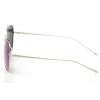 Christian Dior сонцезащитные очки 9612 металлик с фиолетовой линзой 