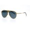 Christian Dior сонцезахисні окуляри 11206 золоті з чорною лінзою . Photo 1