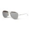 Christian Dior сонцезащитные очки 12429 серебряные с ртутной линзой . Photo 1