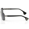 Chrome Hearts сонцезахисні окуляри 9640 металік з чорною лінзою 