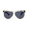 Dolce & Gabbana сонцезахисні окуляри 11851 срібні з чорною лінзою 