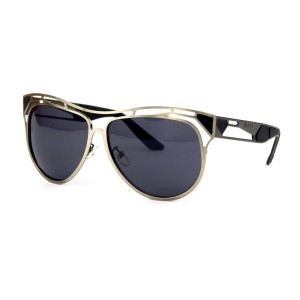 Dolce & Gabbana сонцезащитные очки 11851 серебряные с черной линзой 