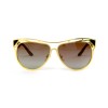 Dolce & Gabbana сонцезащитные очки 11852 золотой с коричневой линзой 