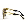 Dolce & Gabbana сонцезахисні окуляри 11852 золоті з коричневою лінзою 