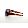 Gant сонцезащитные очки 9897 леопардовые с чёрной линзой 