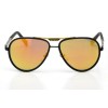 Gucci сонцезащитные очки 9532 чёрные с жёлтой линзой 