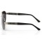 Gucci сонцезащитные очки 9537 металлик с чёрной линзой . Photo 3