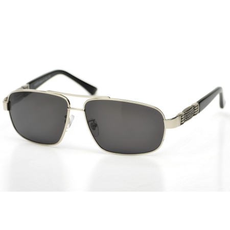 Gucci сонцезахисні окуляри 9539 металік з чорною лінзою 