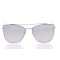 Жіночі сонцезахисні окуляри 10167 срібні з ртутною лінзою . Photo 2