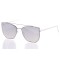 Женские сонцезащитные очки 10167 серебряные с ртутной линзой . Photo 1