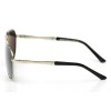 Gucci сонцезахисні окуляри 9542 металік з чорною лінзою 