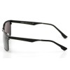 Gucci сонцезащитные очки 9548 металлик с чёрной линзой 