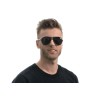 Gucci сонцезащитные очки 9549 чёрные с чёрной линзой 