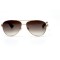 Gucci сонцезащитные очки 11253 золотые с коричневой линзой . Photo 2