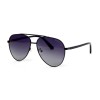 Gucci сонцезахисні окуляри 11798 чорні з фіолетовою лінзою 