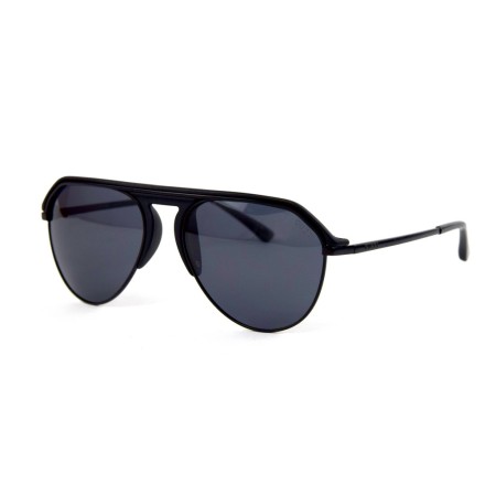 Gucci сонцезахисні окуляри 11805 чорні з чорною лінзою 
