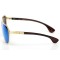 Hermes сонцезахисні окуляри 9456 золоті з синьою лінзою . Photo 3