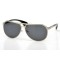 Hermes сонцезащитные очки 9459 металлик с чёрной линзой . Photo 1