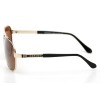 Hermes сонцезахисні окуляри 9460 металік з коричневою лінзою 