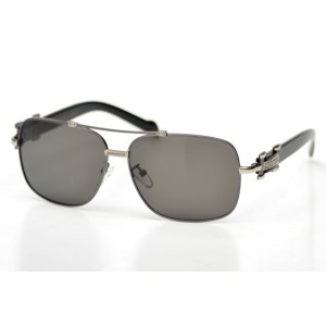 Hermes сонцезахисні окуляри 9462 металік з сірою лінзою 