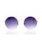 Женские сонцезащитные очки 10172 золотые с фиолетовой линзой . Photo 2