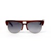 Lacoste сонцезащитные очки 12071 коричневые с чёрной линзой 