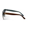 Lacoste сонцезащитные очки 12071 коричневые с чёрной линзой 