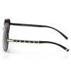 Louis Vuitton сонцезащитные очки 9642 чёрные с чёрной линзой 