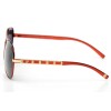 Louis Vuitton сонцезахисні окуляри 9645 червоні з чорною лінзою 