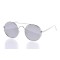 Жіночі сонцезахисні окуляри 10173 срібні з ртутною лінзою . Photo 1