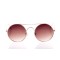Жіночі сонцезахисні окуляри 10174 золоті з коричневою лінзою . Photo 2