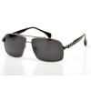 Montblanc сонцезащитные очки 9517 металлик с чёрной линзой 