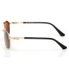 Montblanc сонцезащитные очки 9521 золотые с коричневой линзой 