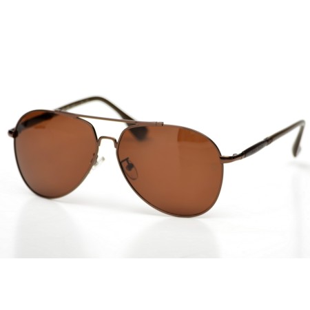 Montblanc сонцезахисні окуляри 9531 бронзові з коричневою лінзою 