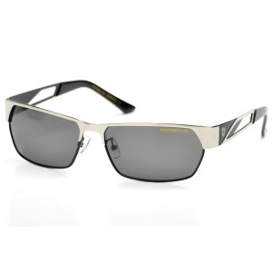 Porsche Design сонцезащитные очки 9360 металлик с чёрной линзой 