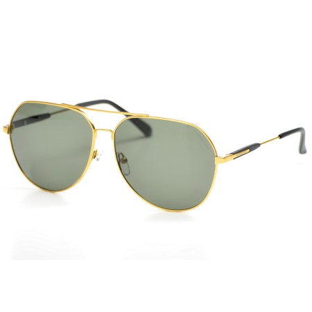 Porsche Design сонцезахисні окуляри 9364 золоті з зеленою лінзою 