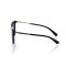 Женские сонцезащитные очки 10179 чёрные с чёрной линзой . Photo 3