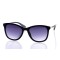 Женские сонцезащитные очки 10179 чёрные с чёрной линзой . Photo 1