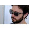 Porsche Design сонцезащитные очки 9369 металлик с чёрной линзой 