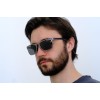 Porsche Design сонцезащитные очки 9369 металлик с чёрной линзой 