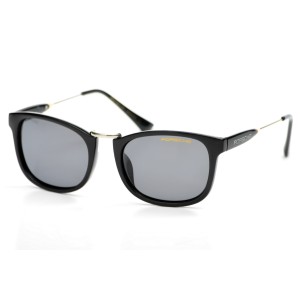 Porsche Design сонцезащитные очки 9378 чёрные с серой линзой 