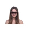 Жіночі сонцезахисні окуляри 10180 коричневі з коричневою лінзою 