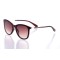 Женские сонцезащитные очки 10180 коричневые с коричневой линзой . Photo 1