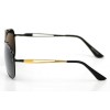 Porsche Design сонцезащитные очки 9385 чёрные с чёрной линзой 
